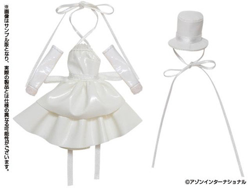 Little Devil Goth One-Piece (Enamel White), Azone, Accessories, 1/12, 4580116034817