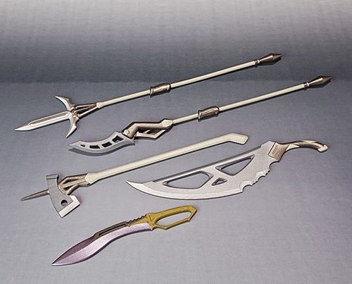 Robot Damashi (Side AS) Codarl Weapon Set, Full Metal Panic! The Second Raid, Bandai, Accessories