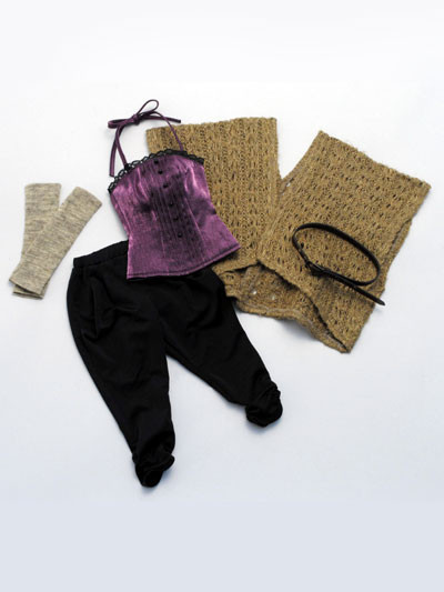 Retro Poncho Set, Volks, Accessories, 1/3