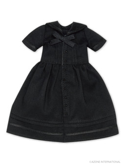 Sailor Ribbon One Piece Dress (Black), Azone, Accessories, 1/6, 4580116032493