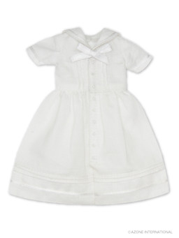 Sailor Ribbon One Piece Dress (White), Azone, Accessories, 1/6, 4580116032516