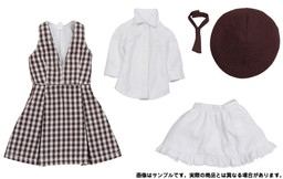 Cafe Uniform Set (Brown Check), Azone, Accessories, 1/6, 4571117005906