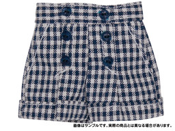 Blue Bird's Song Marine Short Pants (Navy Check), Azone, Accessories, 1/6, 4571117007344