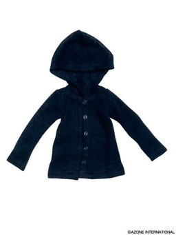 Fluffy Hood Long Cardigan (Navy), Azone, Accessories, 1/6, 4580116031489