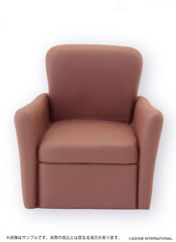 Soft Vinyl Sofa (Brown), Azone, Accessories, 1/6, 4580116030987