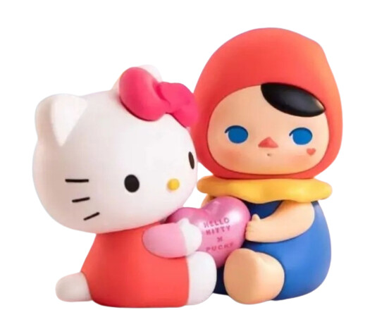 Hello Kitty, Pucky (Secret), Sanrio Characters, Pop Mart, Trading