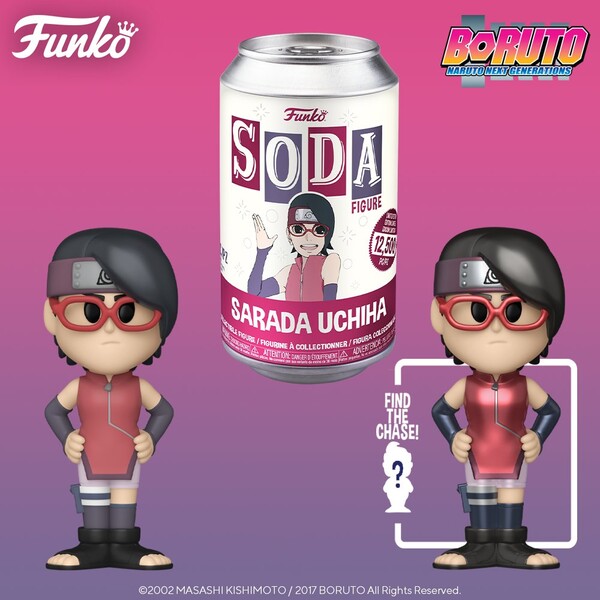 Uchiha Sarada (Metallic, Chase), Boruto: Naruto Next Generations, Funko Toys, Trading
