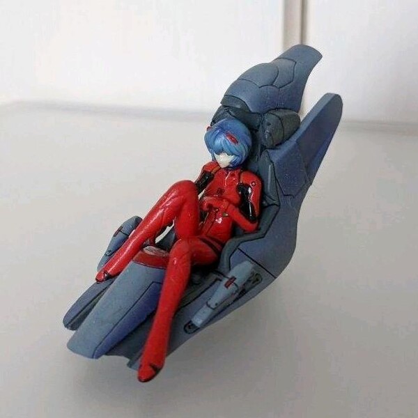 Ayanami Rei (Evangelion Vol. 2 (Cockpit),Red), Shin Seiki Evangelion 2, Bandai, Trading
