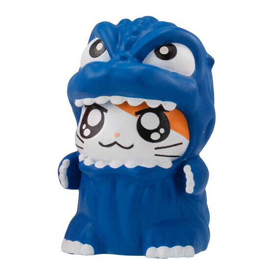 Gojira, Hamutarou (Blue), Gojira, Tottoko Hamtaro, Bandai, Trading