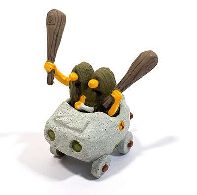 Gravel Slag, Rock Slag (The Bouldermobile), Wacky Races, Art of War, Trading