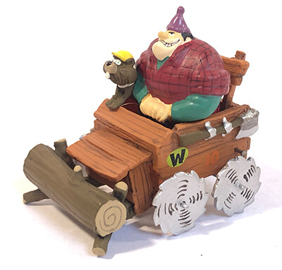Rufus Ruffcut, Sawtooth (The Buzzwagon), Wacky Races, Art of War, Trading
