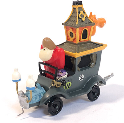 Big Gruesome, Little Gruesome (The Creepy Coupe), Wacky Races, Art of War, Trading