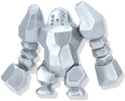 Regirock (Silver), Pocket Monsters Diamond & Pearl, Bandai, Trading