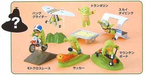 Gachapin (Soccer), Hirake! Ponkikki, Bandai, Trading