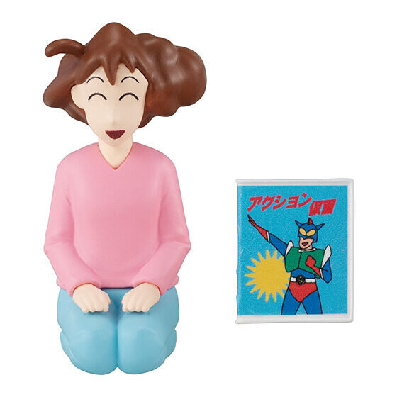 Action Kamen, Nohara Misae (Misae & Ehon), Crayon Shin-chan, Bandai, Trading