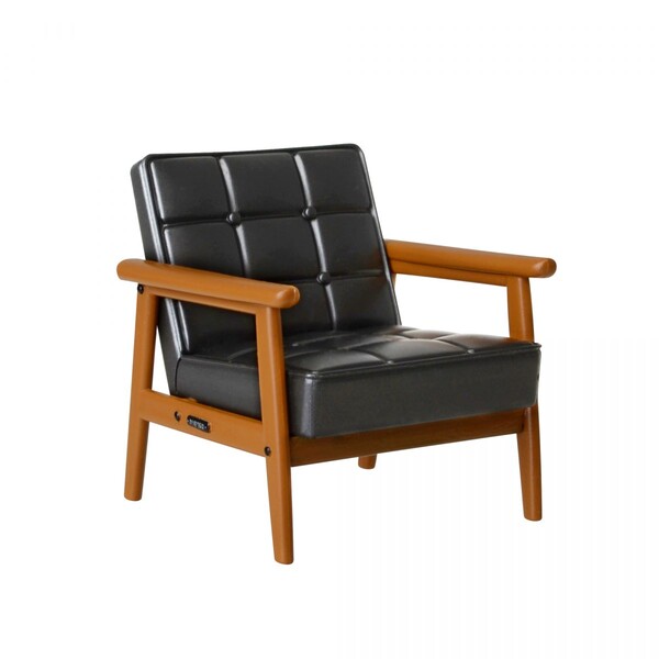 karimoku 60 Miniature Furniture 1st, Miniature [4589573455708] (1. K Chair 1 Seater Standard Black), Ken Elephant, Trading, 4589573455708