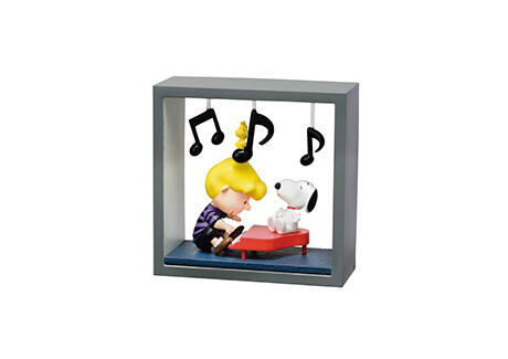 Schroeder, Snoopy, Woodstock, Peanuts, Re-Ment, Trading