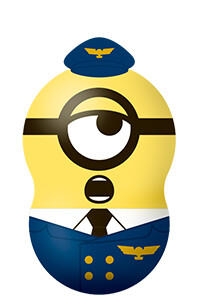 Stuart (Minion Air), Minions: The Rise Of Gru, Bandai, Trading