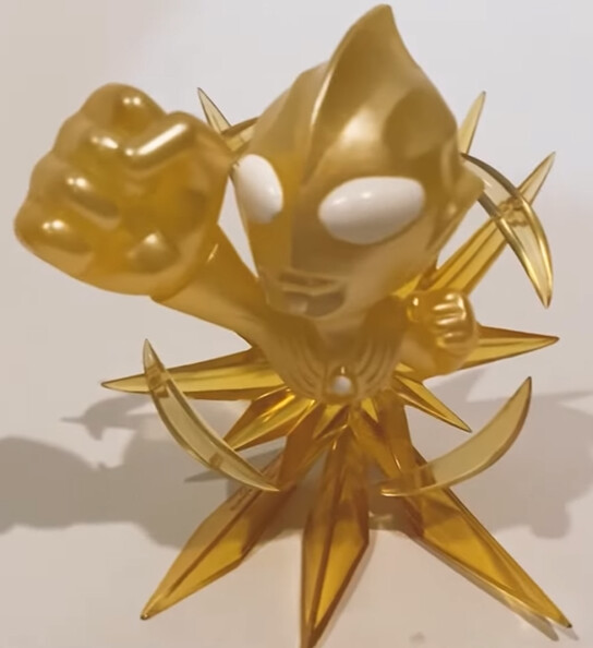 Glitter Tiga (Secret), Ultraman Tiga: The Final Odyssey, Bandai, Trading