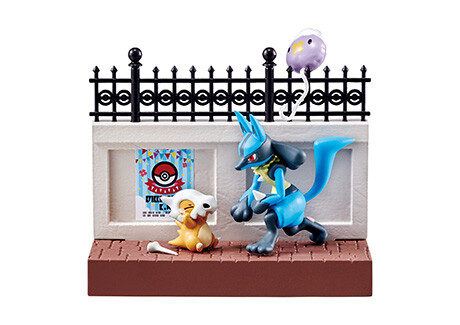 Fuwante, Karakara, Lucario, Pocket Monsters, Re-Ment, Trading