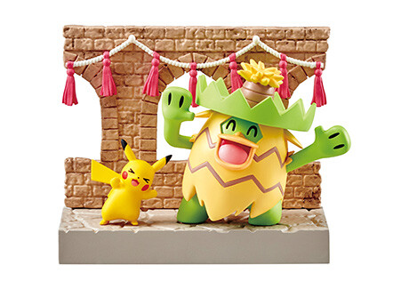 Pikachu, Runpappa, Pocket Monsters, Re-Ment, Trading
