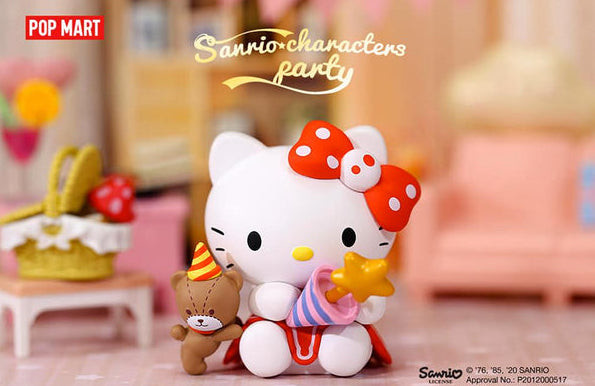 Hello Kitty (Festival Bear), Sanrio Characters, Pop Mart, Pop Mart, Trading