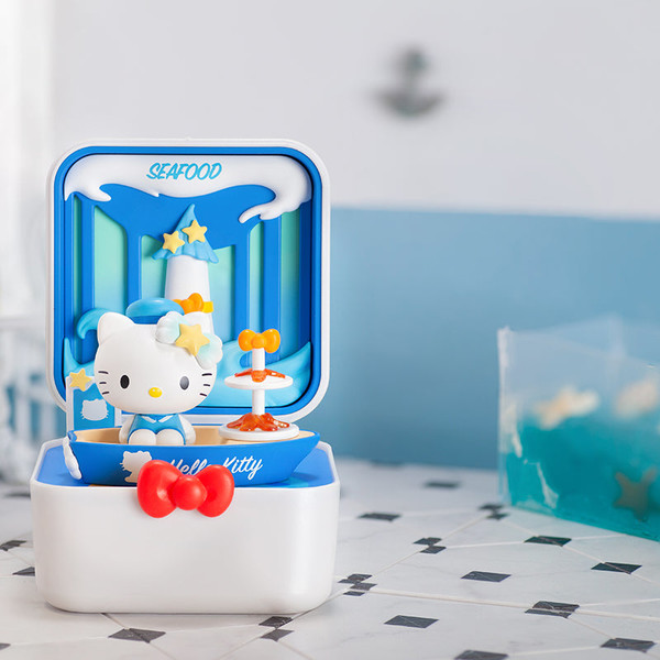 Hello Kitty (Seafood Shop on Board), Sanrio Characters, Pop Mart, Pop Mart, Trading