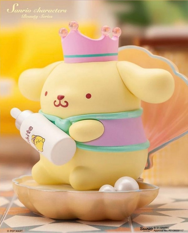 Pompompurin (Pearl Essence), Sanrio Characters, Pop Mart, Pop Mart, Trading