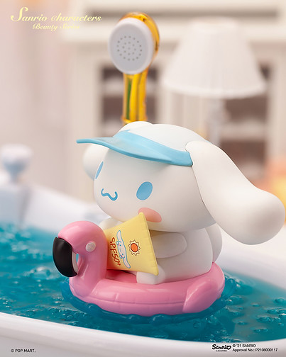 Cinnamoroll (Summer White), Sanrio Characters, Pop Mart, Pop Mart, Trading