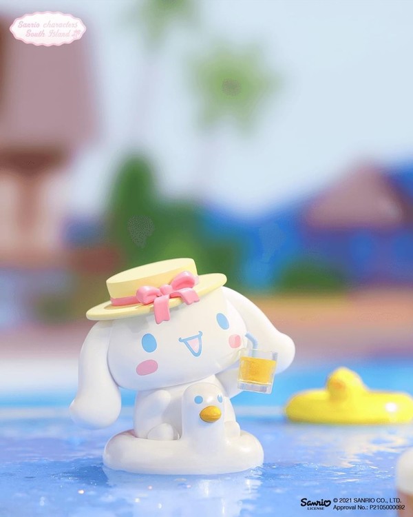Cinnamoroll (Swan Swim Ring), Sanrio Characters, Pop Mart, Pop Mart, Trading