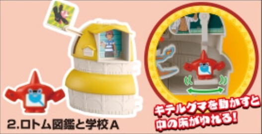 Kiteruguma, Rotom, Satoshi (Rotom Zukan to Gakkou A), Pocket Monsters Sun & Moon, Bandai, Trading