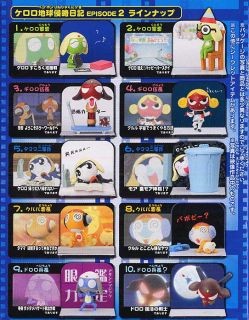 Kururu Souchou (Kururu with Karara), Keroro Gunsou, Bandai, Trading