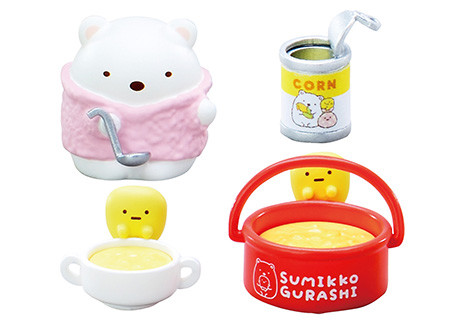 Corn, Shirokuma, Tapioca, Sumikko Gurashi, Re-Ment, Trading
