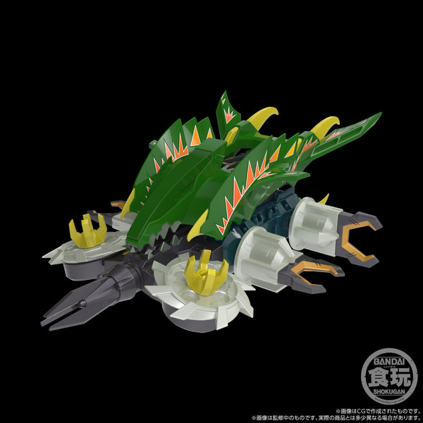 DinoPhalanx, Gekitou! Crush Gear Turbo, Bandai, Trading, 1/1