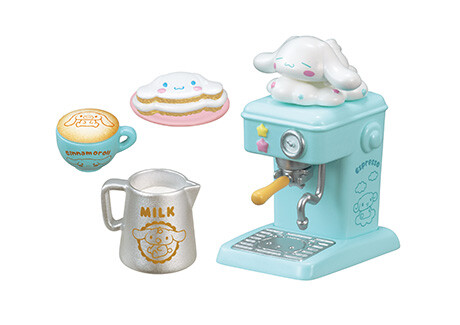 Cappuccino, Cinnamoroll, Espresso, Milk, Cinnamoroll, Re-Ment, Trading