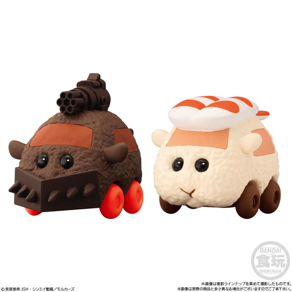 Teddy (Armored), Pui Pui Molcar, Bandai, Trading