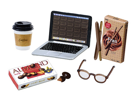 Meiji ALMOND CHOCOLATE & Fran, Re-Ment, Trading, 4521121506418