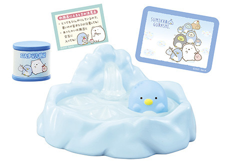 Ebi Furai no Shippo, Furoshiki, Neko, Penguin (Honmono), Penguin?, Shirokuma, Tapioca, Tokage, Tonkatsu, Sumikko Gurashi, Re-Ment, Trading