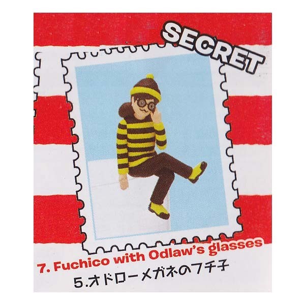 Fuchiko, Odlaw (Secret, Fuchico With Odlaw's Glasses), Cup No Fuchiko, Where's Wally?, Kitan Club, Trading