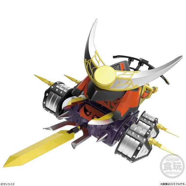 Gougetsu, Gekitou! Crush Gear Turbo, Bandai, Trading, 1/1