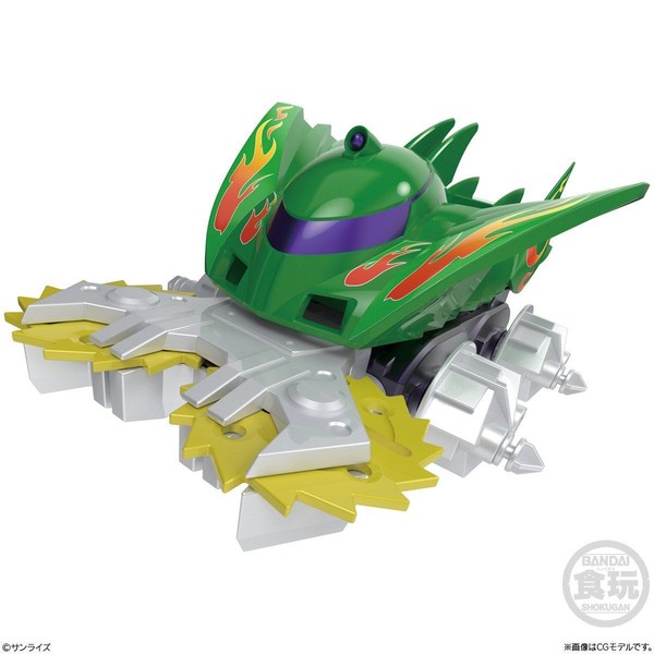 Dino Spartan, Gekitou! Crush Gear Turbo, Bandai, Trading, 1/1