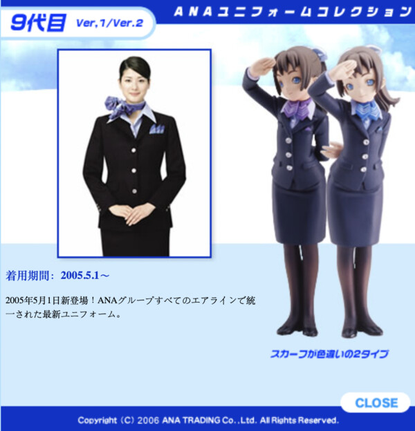 2005 Ninth Uniform (Blue tie), Kaiyodo, Trading