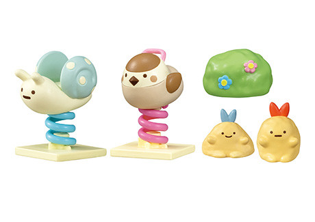 Aji Furai no Shippo, Ebi Furai no Shippo, Nisetsumuri, Suzume, Sumikko Gurashi, Re-Ment, Trading