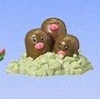 Dugtrio, Pocket Monsters Advanced Generation, Bandai, Trading