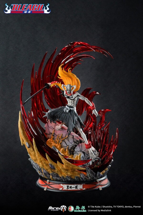 Kurosaki Ichigo, Bleach, ThreeArtisan, Pre-Painted, 1/6