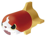 Jibanyan, Eiga Youkai Watch Soratobu Kujira To Daburu Sekai No Daiboken Da Nyan!, Youkai Watch, Bandai, Trading