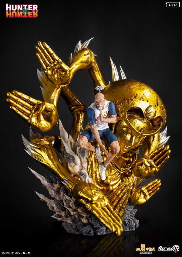 Isaac Netero, Hunter × Hunter, ThreeArtisan, Pre-Painted, 1/6