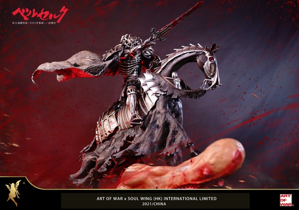 Dokuro No Kishi, Berserk, Art Of War, Soul Wing, Pre-Painted, 1/4