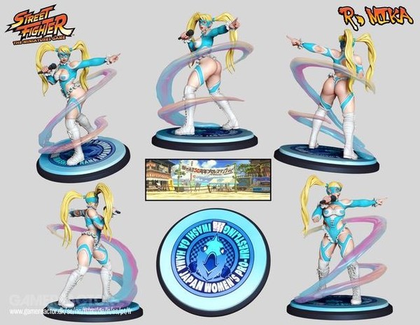 Rainbow Mika, Street Fighter Zero, Jasco Games, Trading
