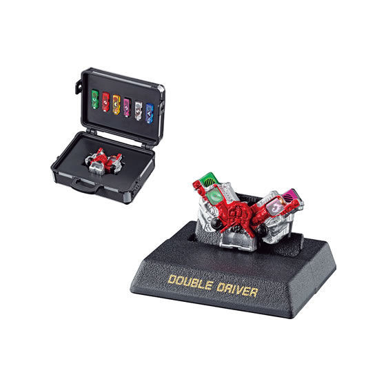 Double Driver & Attache Case, Kamen Rider W, Bandai, Trading, 4549660588238